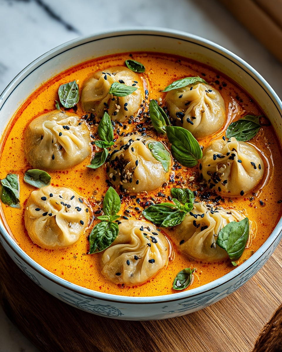 Thai Curry Dumpling Soup – Comforting Pot Sticker Recipe