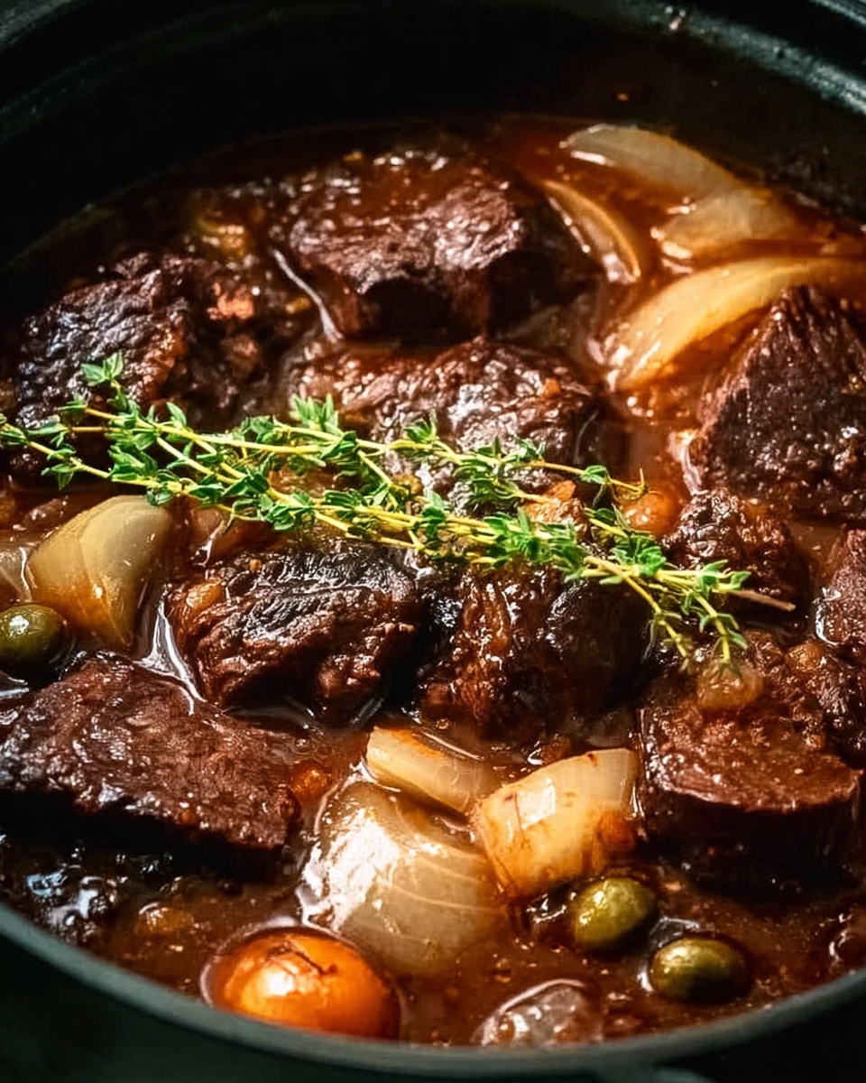 Authentic Belgian Slow-Cooked Beef Stew Recipe 6 Authentic Belgian Slow-Cooked Beef Stew Recipe - Recipe Image