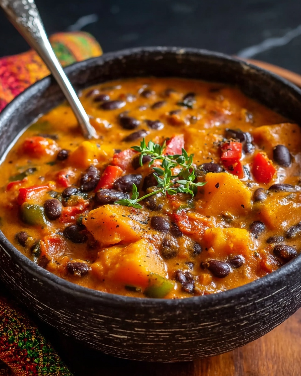 Hearty Black Bean & Squash Stew Recipe