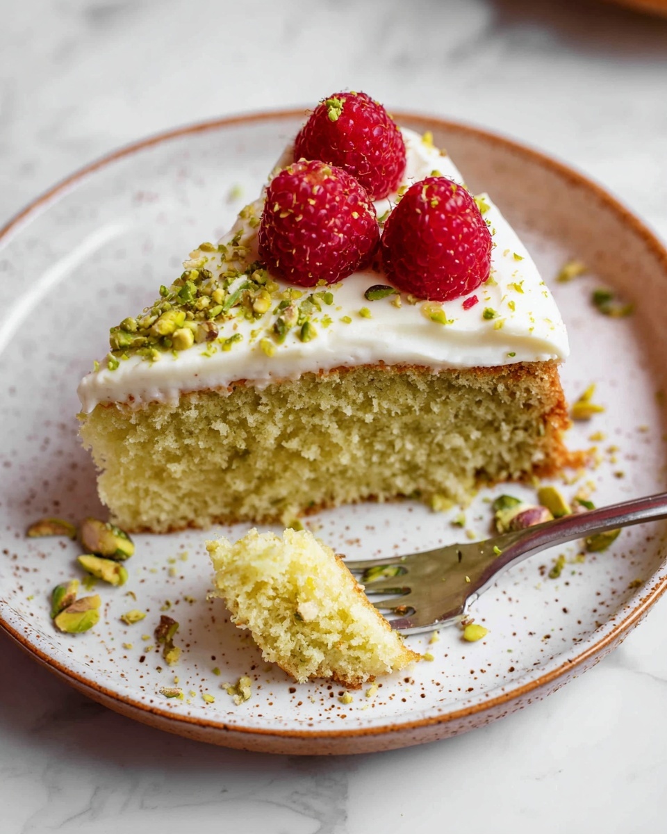 Gluten Free Lemon Olive Oil Pistachio Cake Recipe