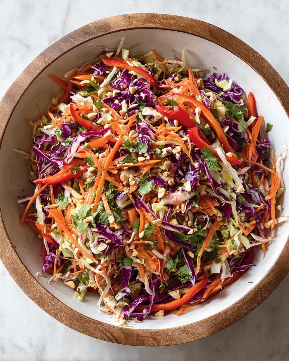 Asian Crunch Salad with Ginger Dressing Recipe