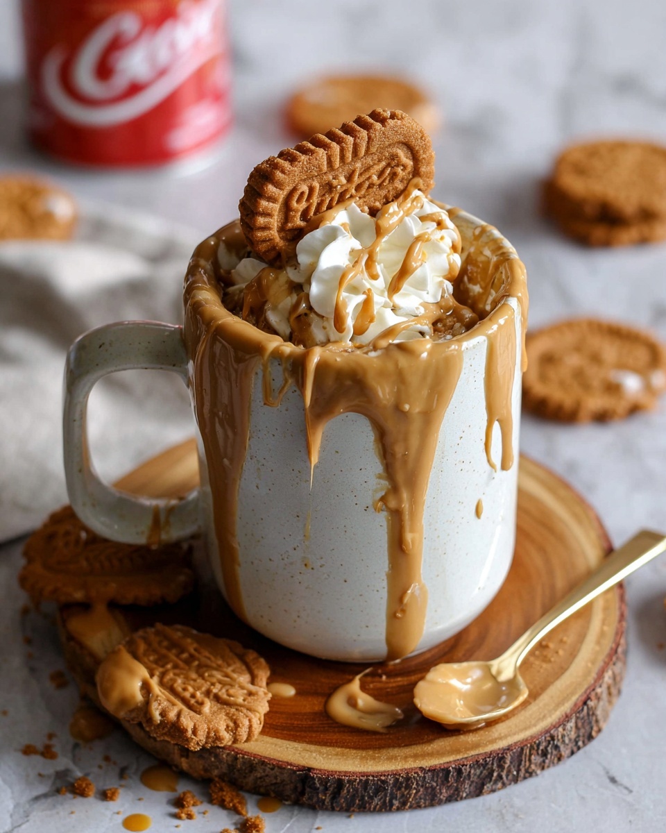 1-Minute Biscoff Mug Cake Recipe