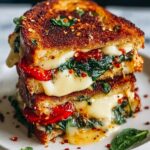 Sun-Dried Tomato, Spinach, and Ricotta Grilled Cheese Recipe