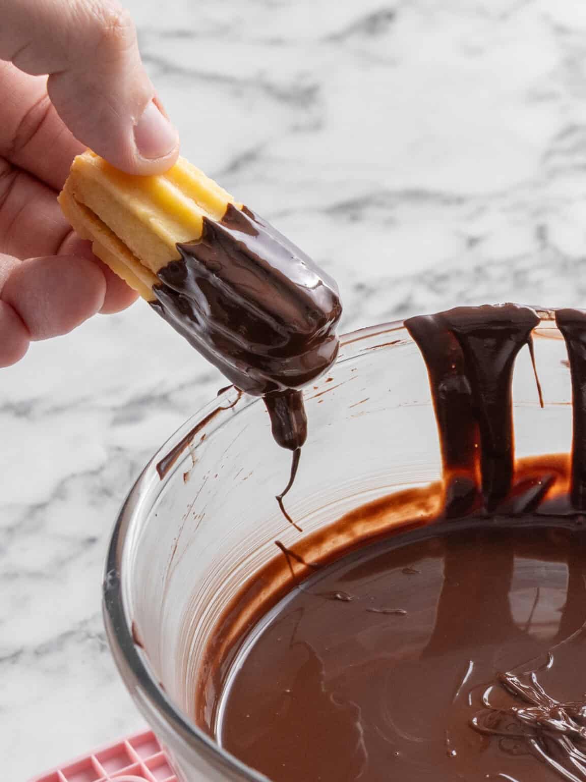 30 Minute Chocolate Shortbread Recipe