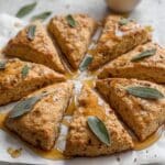 Homemade Chai Scones with Maple Chai Glaze Recipe