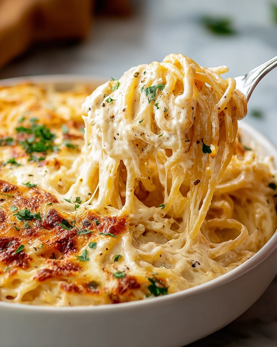 Cheesy Garlic Parmesan Spaghetti Recipe