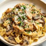 Creamy Chicken Marsala Pasta Recipe