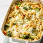 Chicken Penne Casserole with Broccoli and Parmesan Recipe