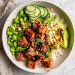 Honey Sriracha Salmon Bowls Recipe