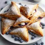 Air Fryer Blueberry Cheesecake Wontons Recipe