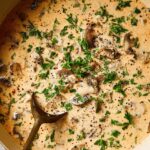 Hungarian Mushroom Soup with Dill, Thyme, and Paprika Recipe
