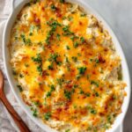 Creamy Chicken Cauliflower Rice Casserole That’s Light Yet Comforting Recipe