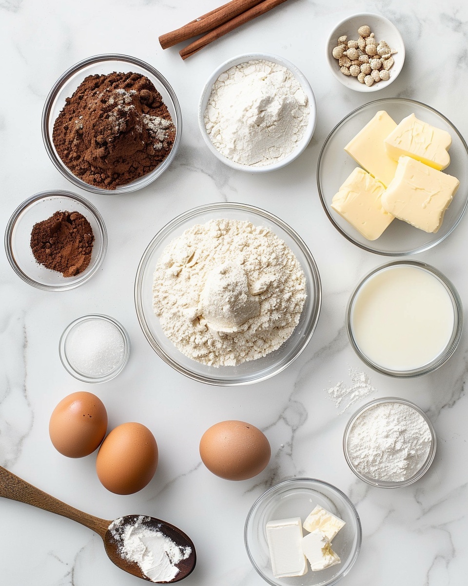 Kim's Buttermilk Spice Cake Recipe 5 Single white plate featuring one generous square slice of moist spiced cake layered with a thick, velvety cream cheese frosting, the cake crumb visibly tender with subtle specks of warm spices throughout, topped with a light dusting of cinnamon powder, angled to reveal the soft texture and creamy frosting thickness, natural lighting highlighting the rich layers, set atop a white marble surface, styled as an inviting individual serving from a food blog, photo taken with an iphone --ar 4:5 --v 7