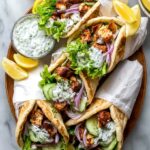 30-Minute Mediterranean Chicken Wraps Recipe