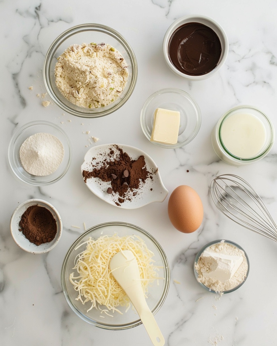 Pistachio Kunafa Chocolate Cookies Recipe 5 Single white plate featuring one rich chocolate cookie split in half to reveal a creamy green matcha filling inside, topped with a glossy drizzle of melted dark chocolate oozing slightly, intimate close-up angled shot highlighting the soft, dense cookie texture and smooth, vibrant filling layers, placed on a white marble surface with natural lighting, styled as a plated serving from a food blog, photo taken with an iphone --ar 4:5 --v 7