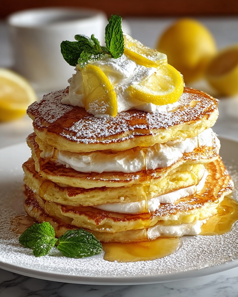 Lemon Ricotta Pancakes Recipe