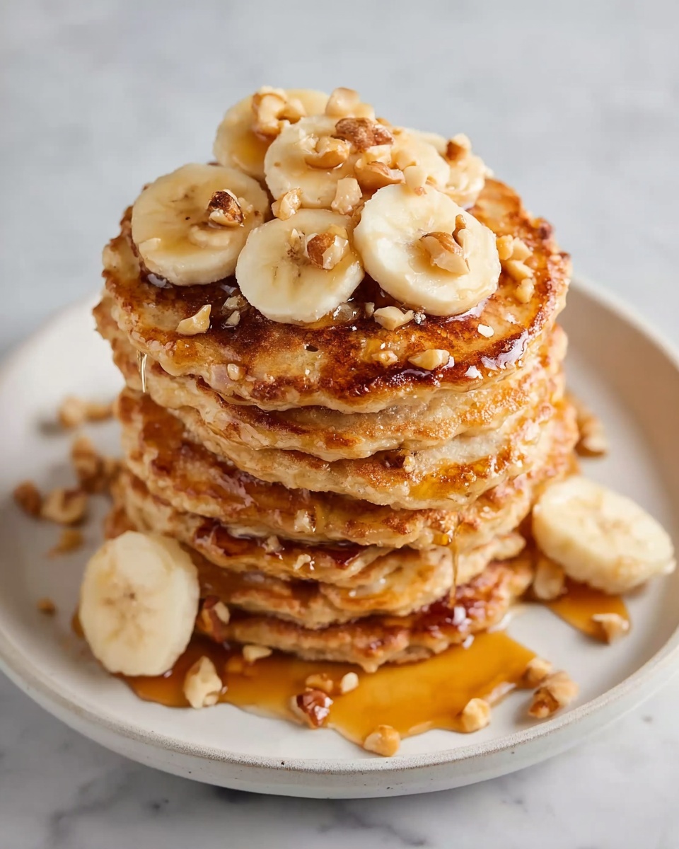 Healthy Banana Oatmeal Pancakes (Quick & Easy) Recipe