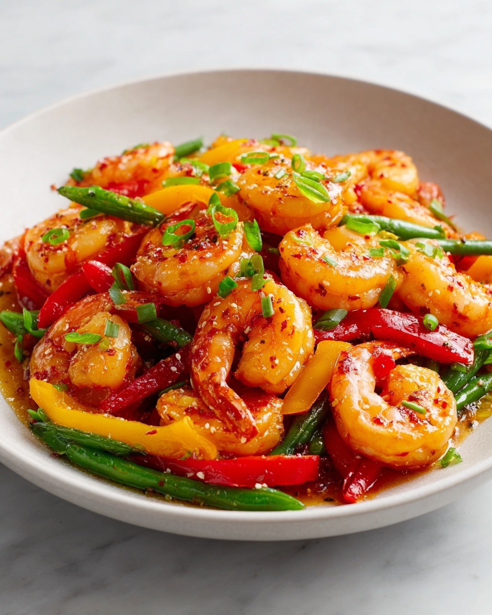 Mango Habanero Shrimp Stir Fry: Spicy Sweet Recipe