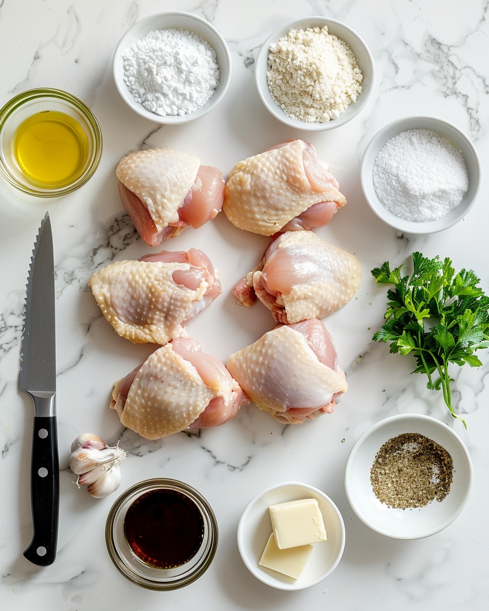 Large white serving bowl filled with multiple portions of golden honey garlic chicken tenders, glistening with a sticky, flavorful glaze, generously garnished with chopped fresh parsley and red chili flakes, all resting atop a fluffy bed of steaming white rice, whole dish captured from a 3/4 angle on a white marble surface with natural light, styled as a vibrant and appetizing hero food shot, photo taken with an iphone --ar 4:5 --v 7