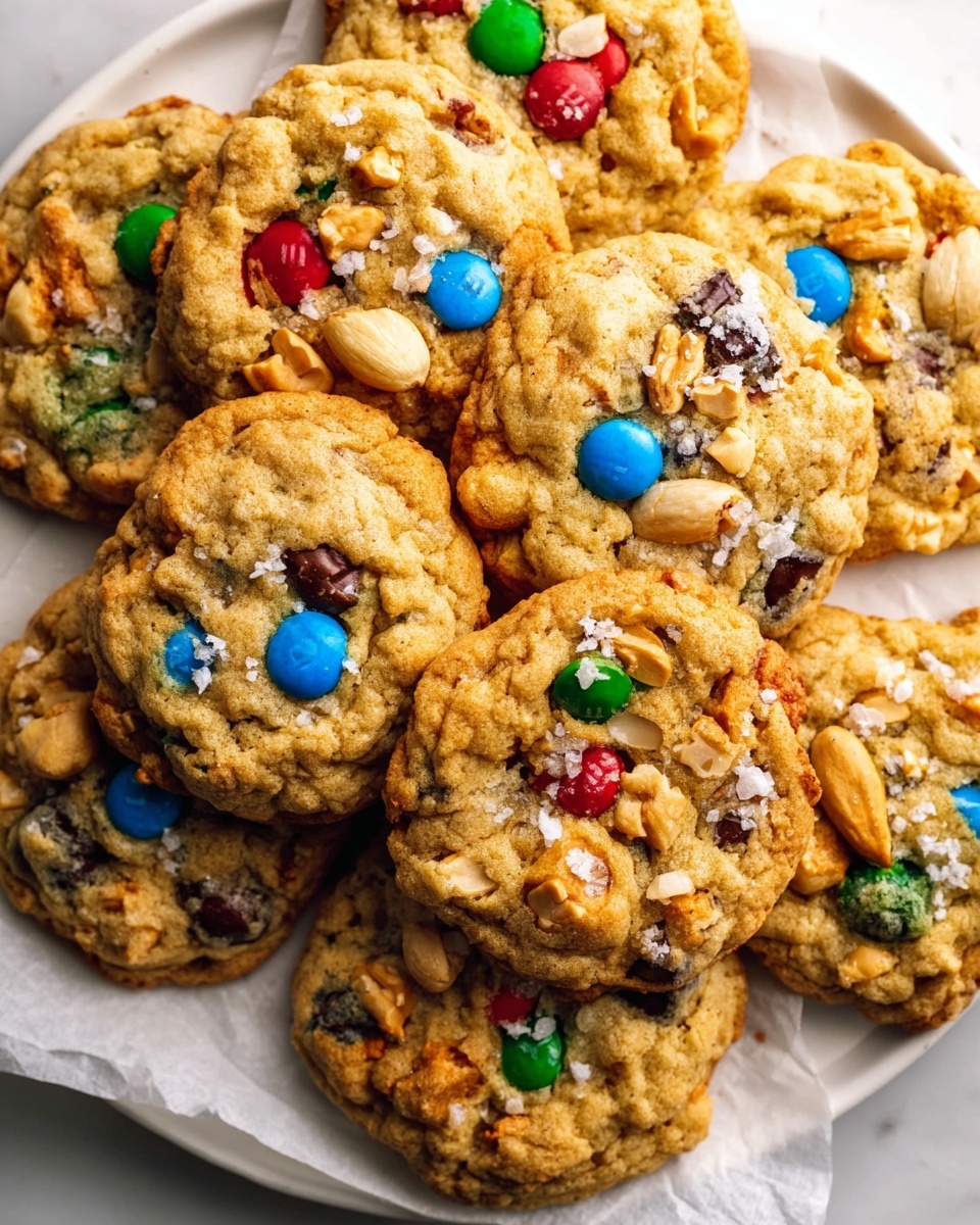 Sweet and Salty Trail Mix Cookies Recipe