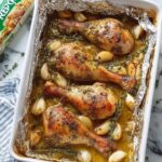 Easy Oven-Roasted French Garlic Chicken Recipe