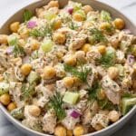 Protein-Packed Tuna Garbanzo Bean Salad: 4 Simple Steps to a Filling Lunch Recipe