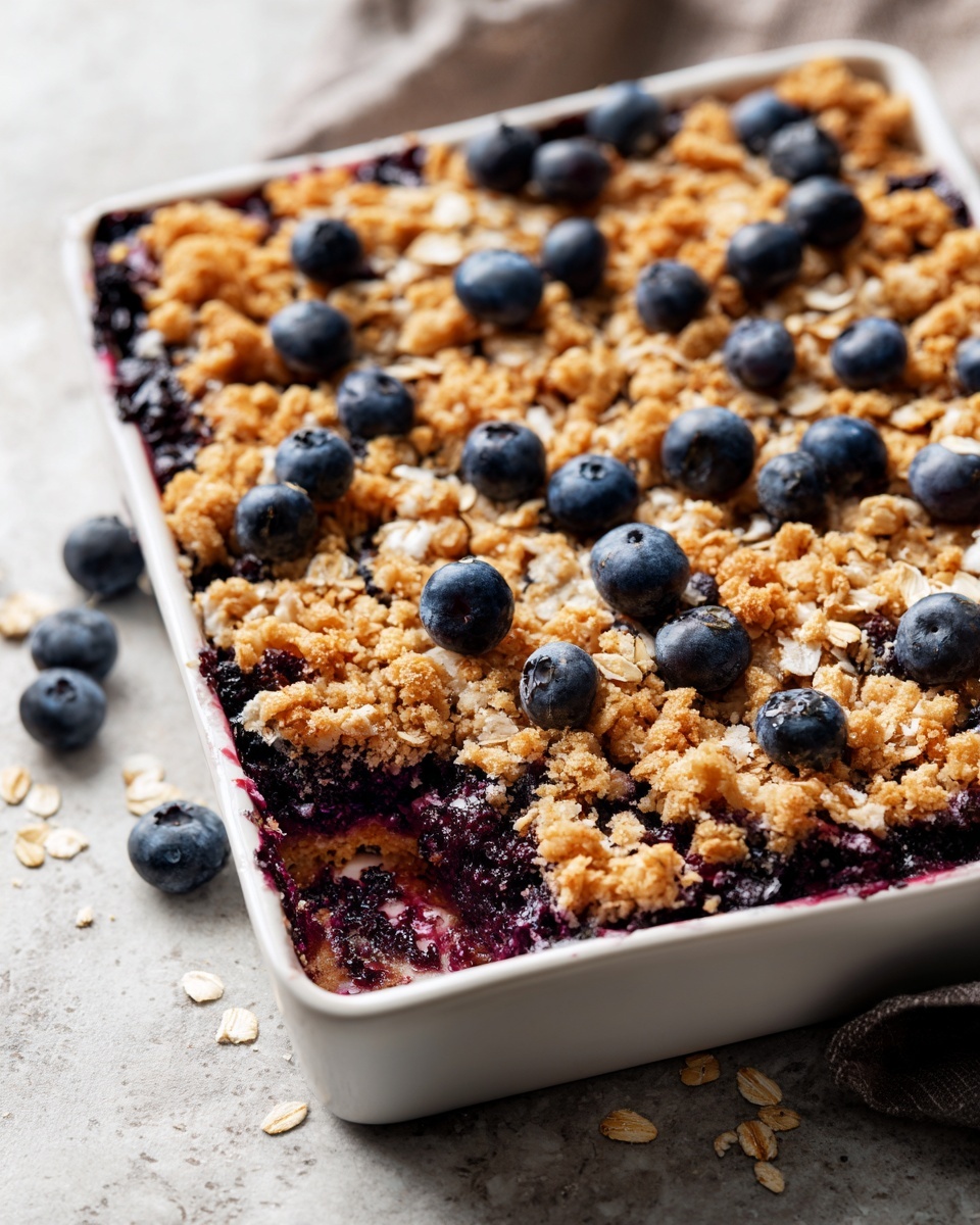 Blueberry Oatmeal Bars Recipe