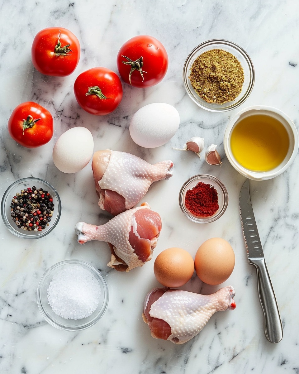 Large black cast iron skillet filled to the brim with tender grilled chicken pieces simmering in a rich, vibrant red curry sauce, accompanied by a generous mound of fluffy white basmati rice sprinkled with fresh chopped parsley, whole skillet presented on a pristine white marble countertop, shot from a 3/4 angle with natural lighting highlighting the texture and color contrasts, professional food magazine style photo taken with an iphone --ar 4:5 --v 7