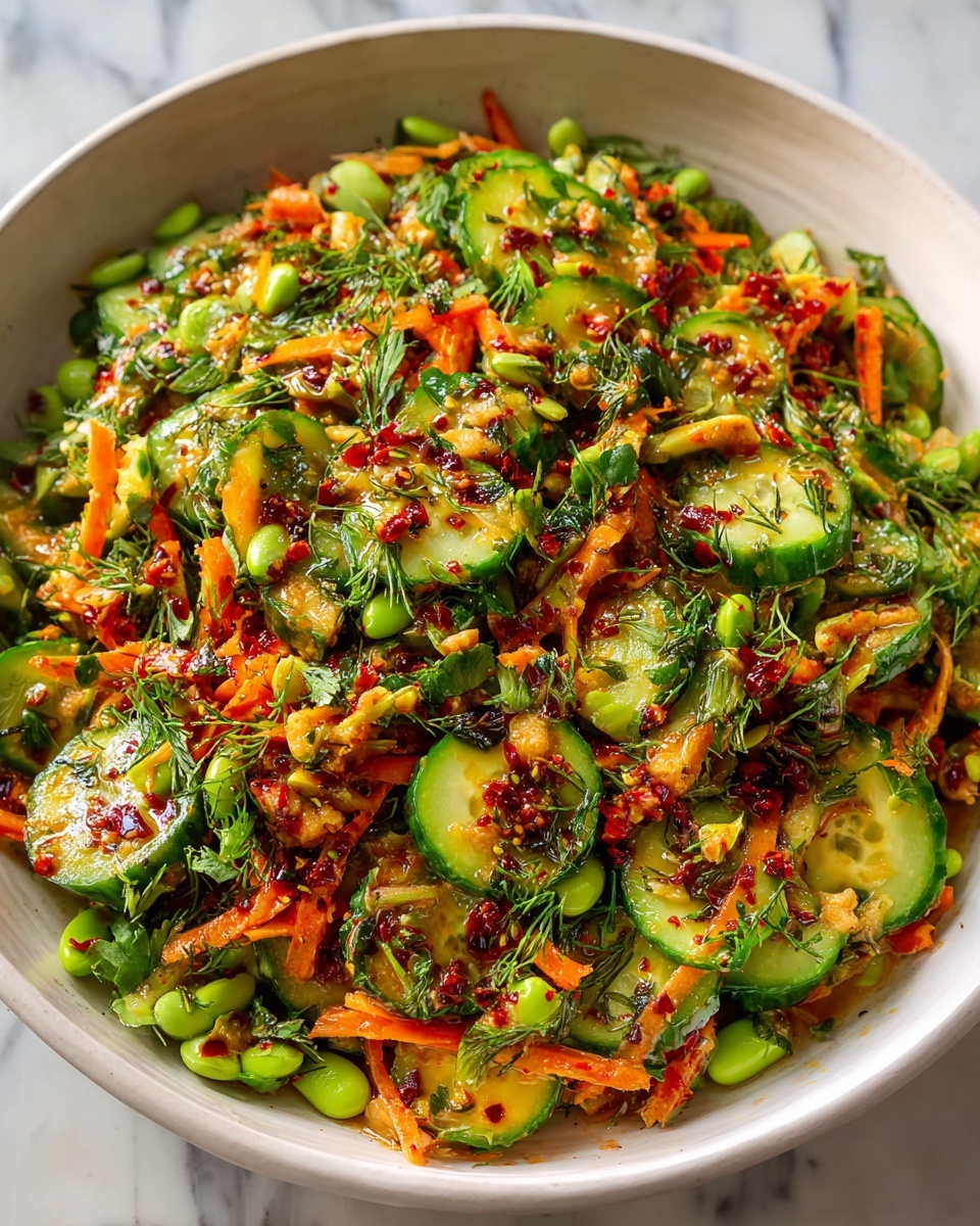 Crispy Rice Salad with Peanut-Chili Dressing Recipe