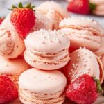 Strawberry Macarons with Cream Cheese Filling Recipe