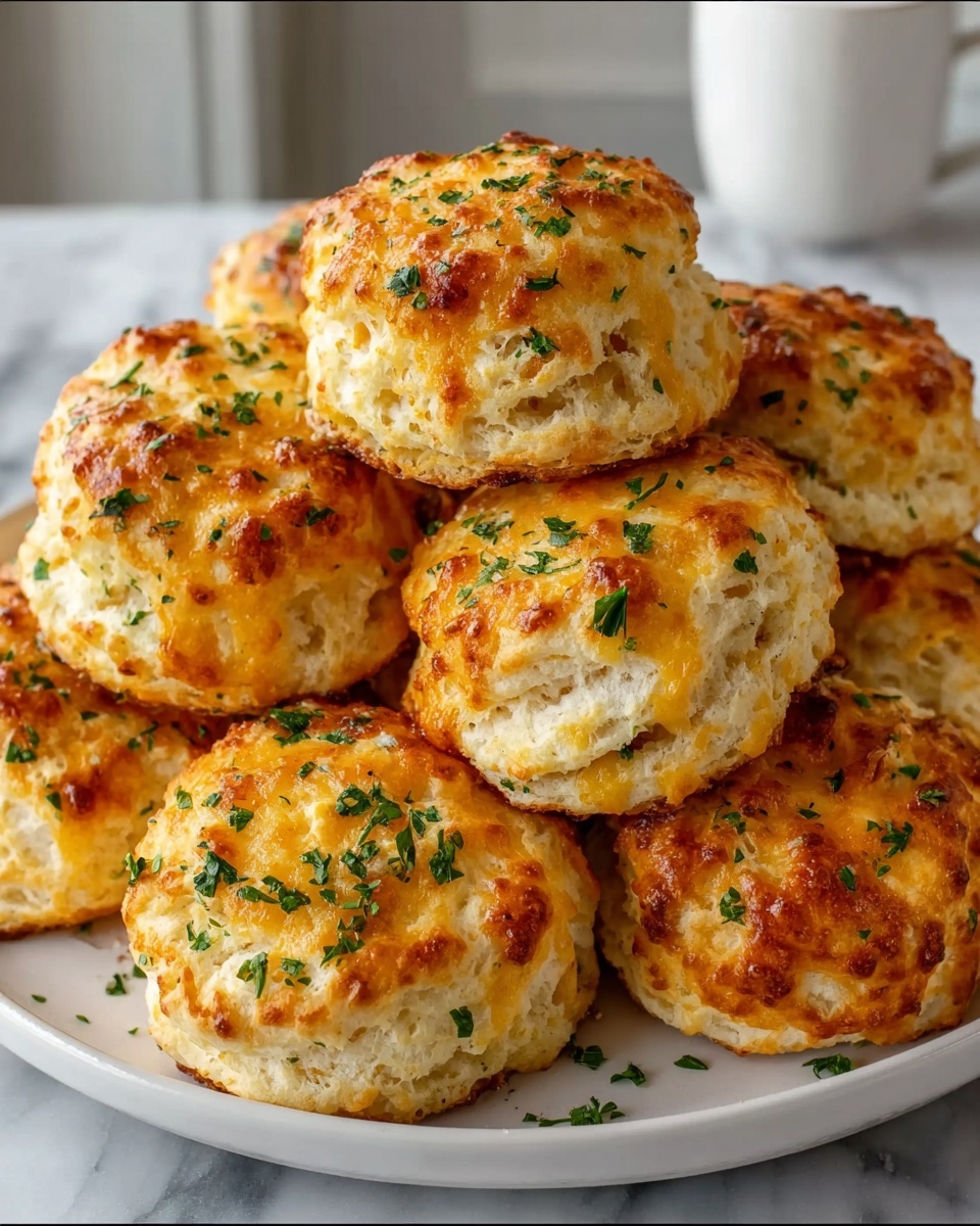Savory Garlic Parmesan Scones Recipe