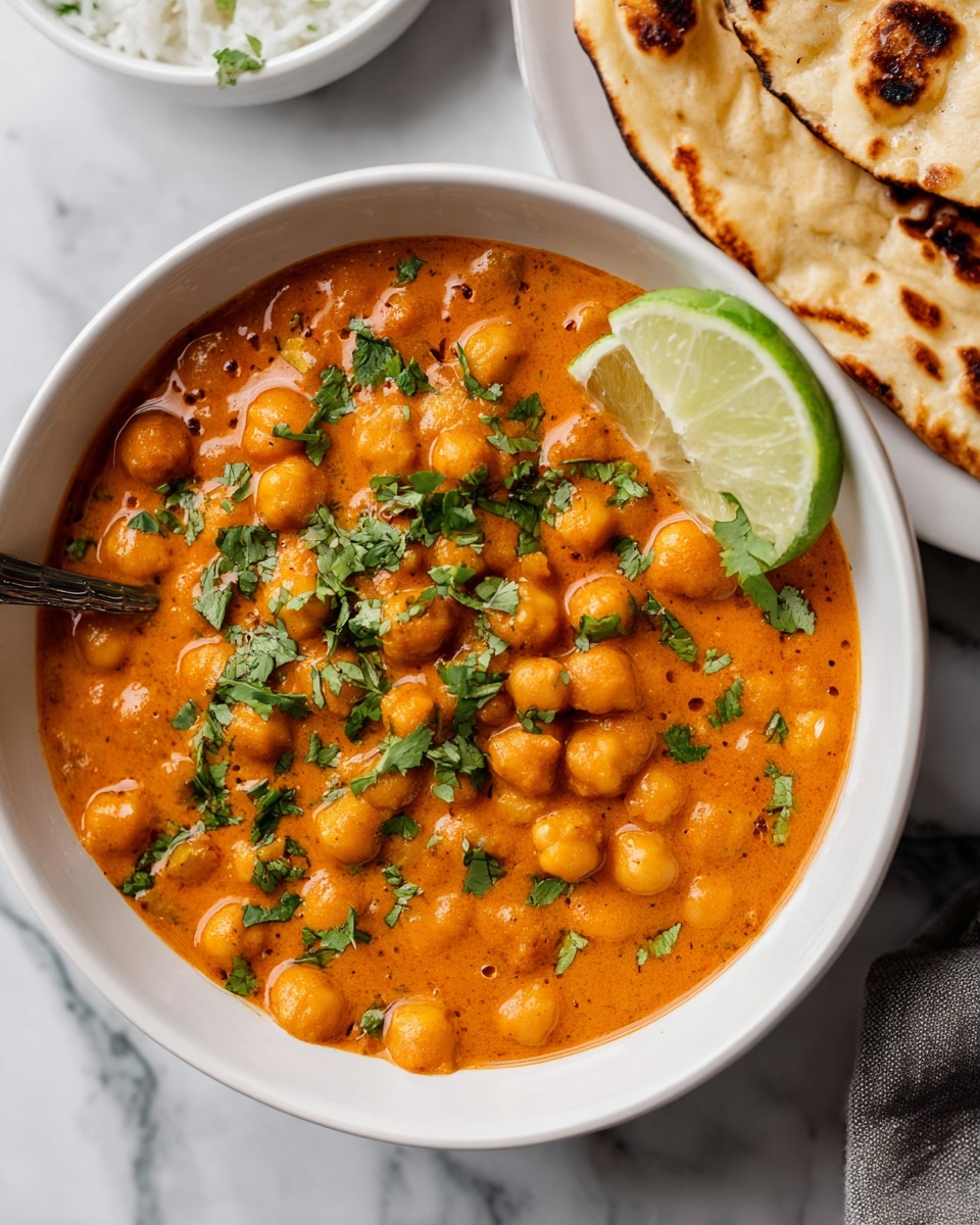Vegetarian Chickpea Tikka Masala Recipe