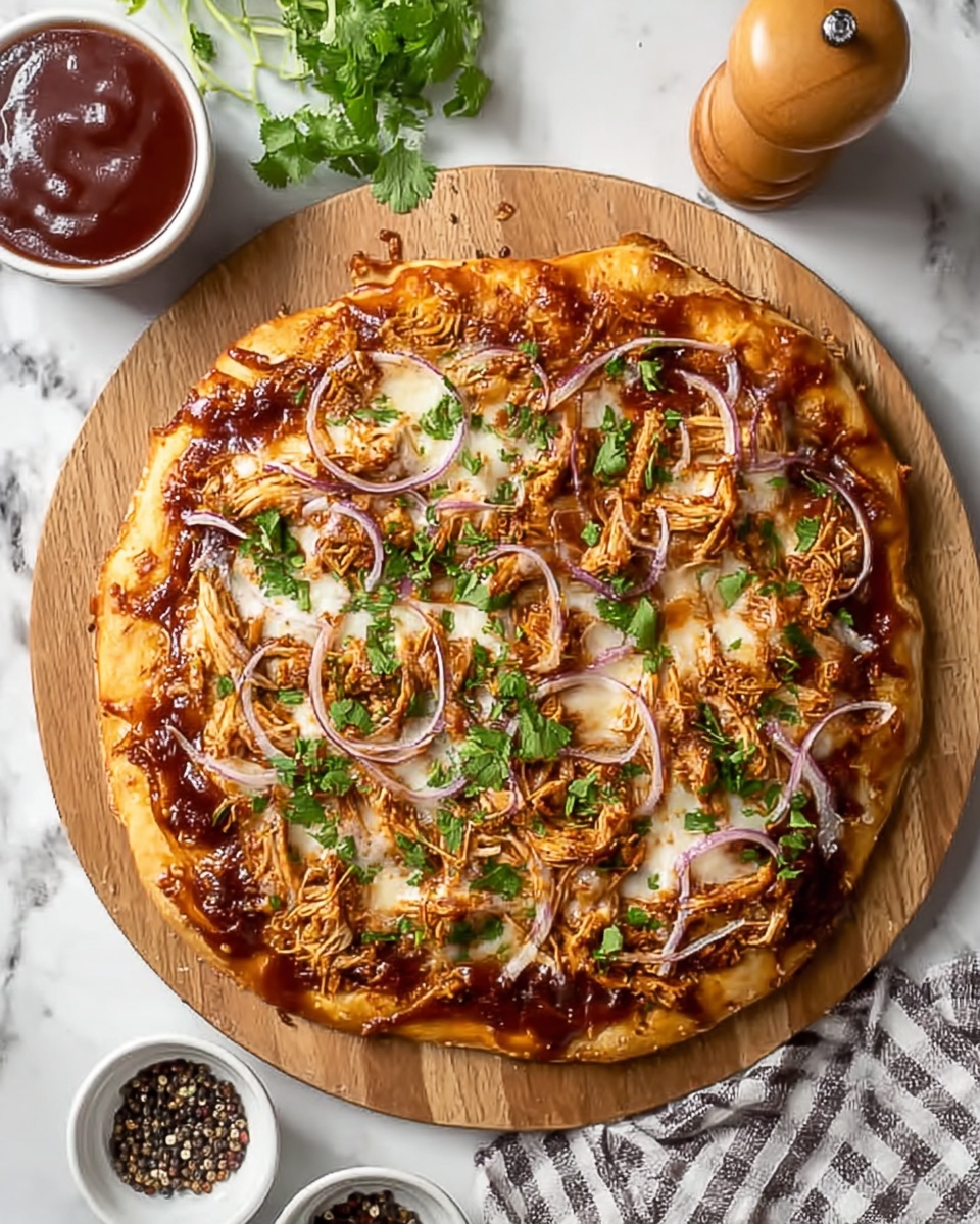 Easy BBQ Chicken Pizza Recipe