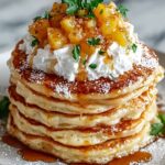 Indulgent Sweet Coconut Cream Pancakes for a Tropical Twist Recipe