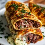 French Dip Tortilla Roll Ups Recipe