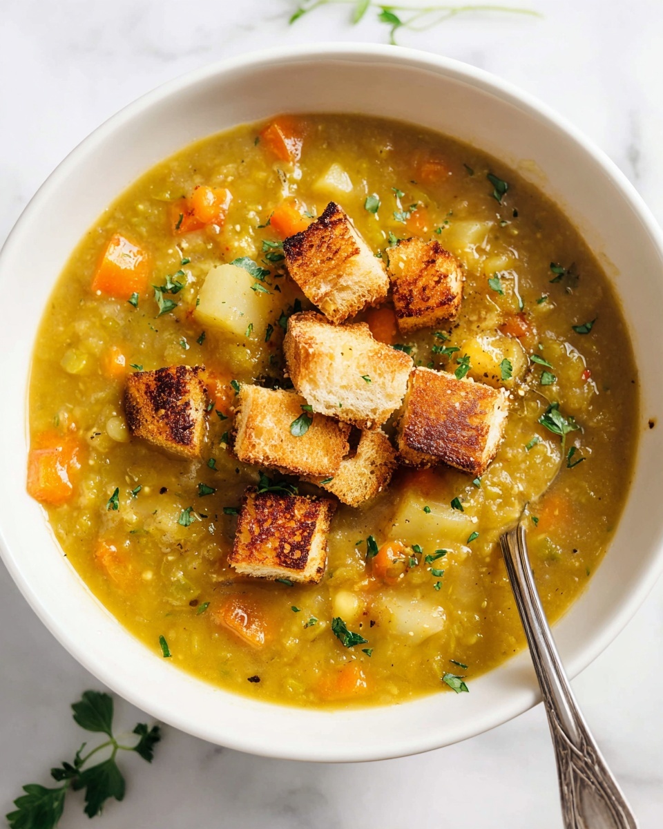 Vegan Instant Pot Split Pea Soup Recipe