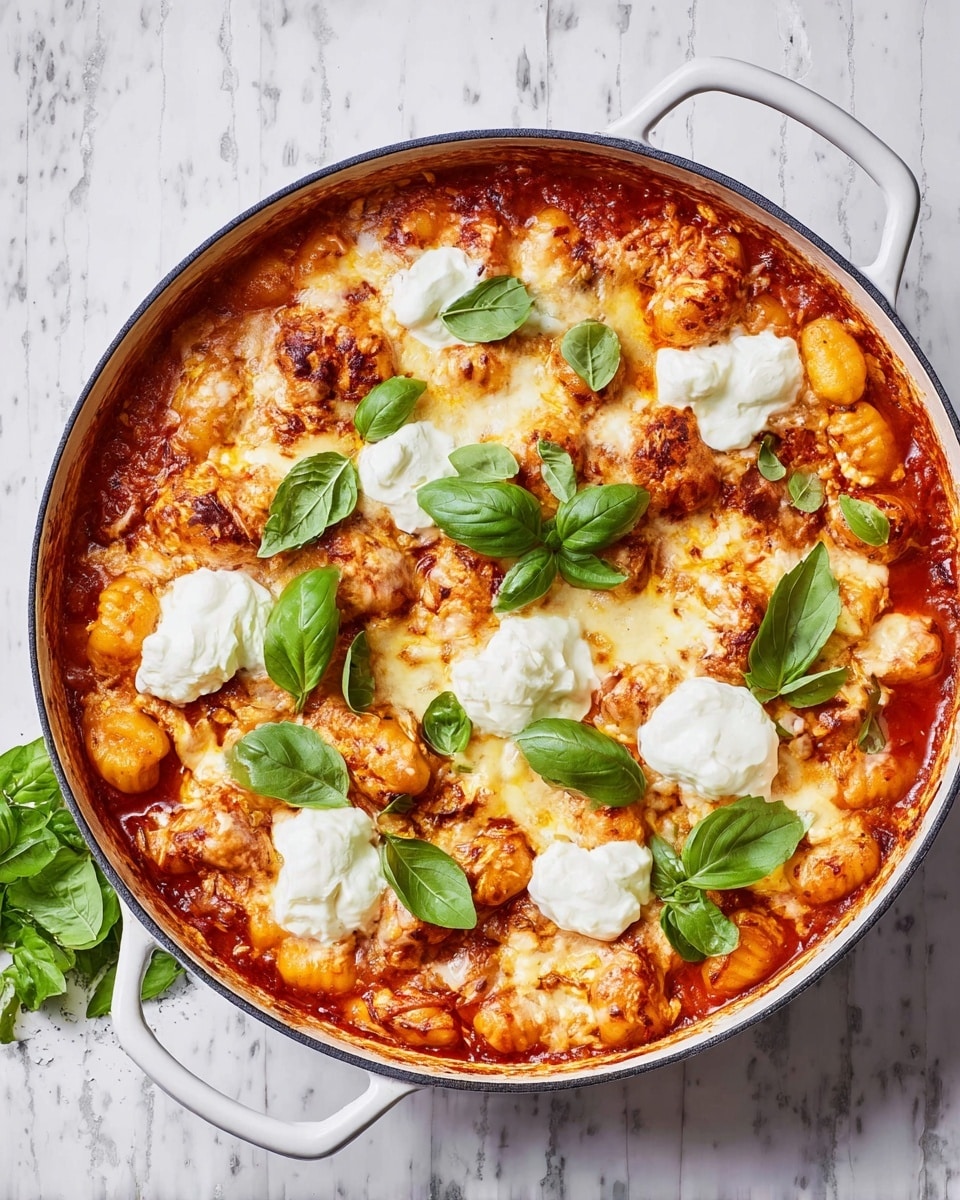 Chicken Parmesan Gnocchi Bake Recipe