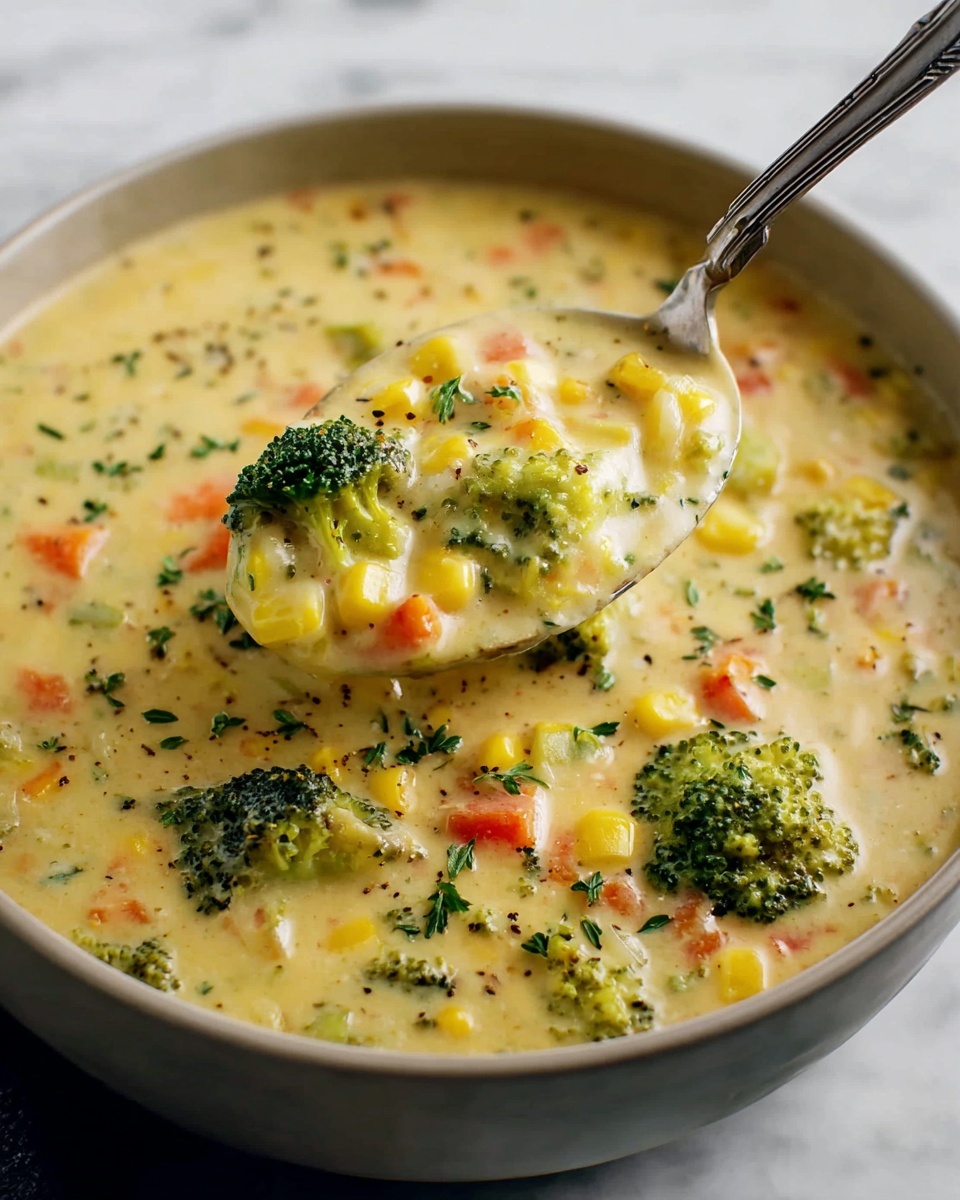 Creamy Vegetable Soup Recipe