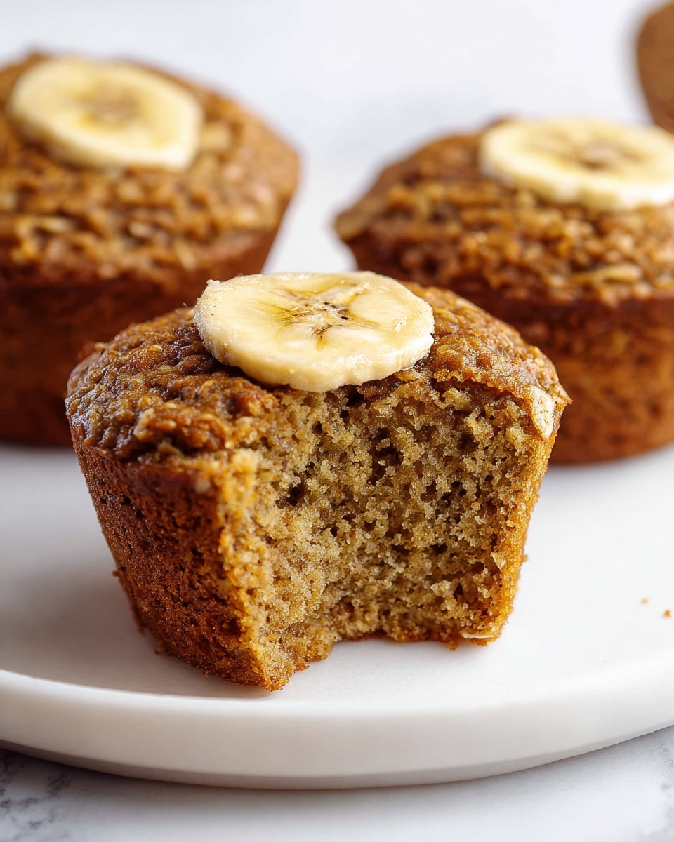 5-Ingredient Flourless Banana Muffins Recipe