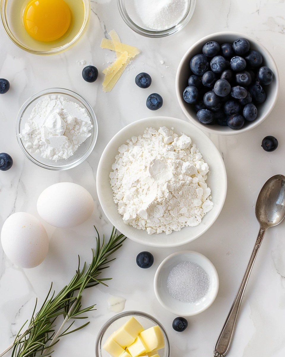 Fluffy Cottage Cheese Blueberry Cloud Bread Recipe 5 Single white plate holding one freshly baked blueberry pancake with a golden-browned top revealing fluffy, tender interior with embedded juicy blueberries bursting with vibrant purple juice, close-up angled view emphasizing soft texture and moist crumb, presented on a white marble surface under natural lighting, styled like a food blog serving photo taken with an iphone --ar 4:5 --v 7