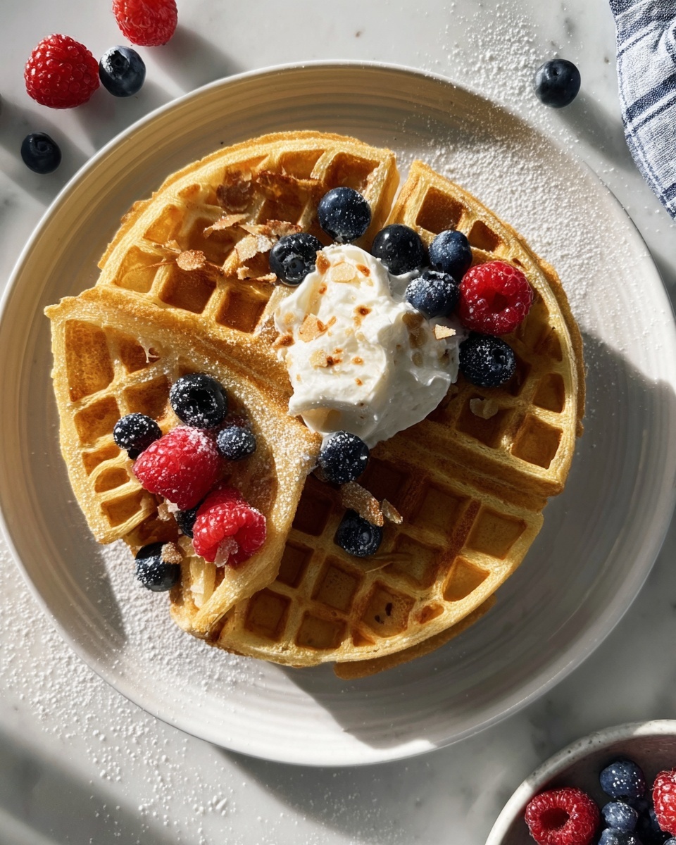 Healthy Almond Flour Waffles (Paleo) Recipe