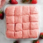 Strawberry Brownies with Strawberry Jam Frosting Recipe