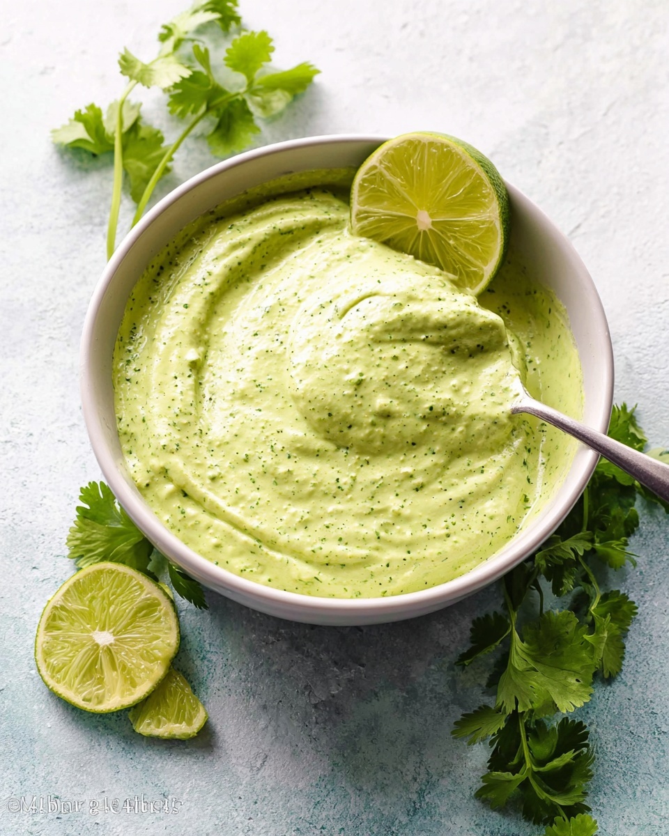 Cilantro Lime Sauce Recipe