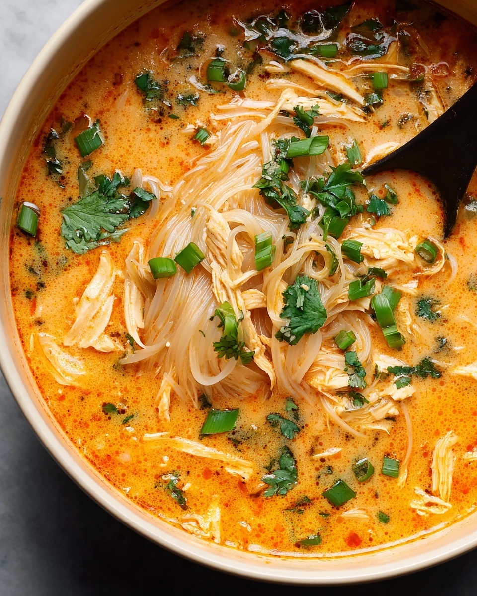 Easy Thai Chicken Curry Soup Recipe