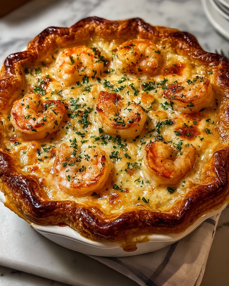 Cheddar Bay Seafood Pie: A Comforting Coastal Classic with a Biscuit Twist Recipe