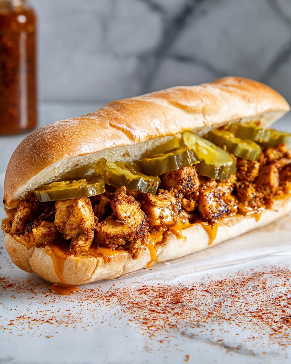Nashville Hot Chicken Melt Recipe