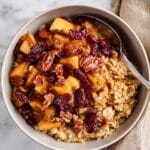 Crockpot Apple Cinnamon Oatmeal Recipe