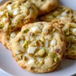 White Chocolate Pistachio Cookies Recipe