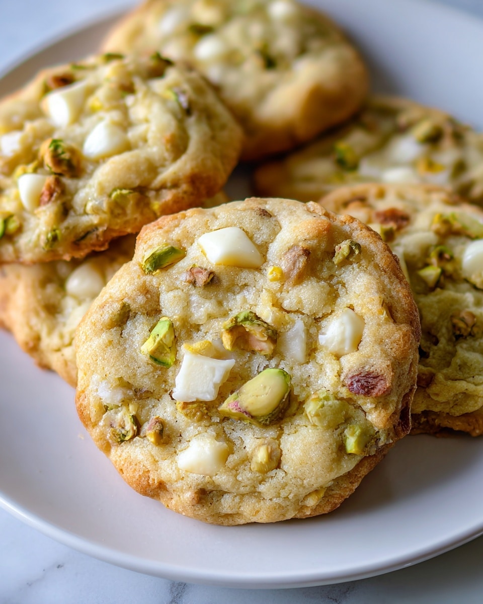 White Chocolate Pistachio Cookies Recipe