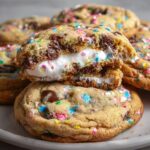 Chocolate Chip Peep Stuffed Easter Cookies Recipe
